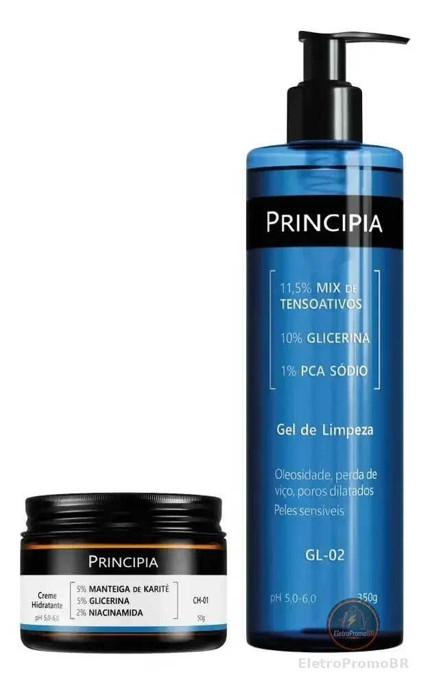 Principia Kit Limpeza E Hidratação Para O Dia A Dia