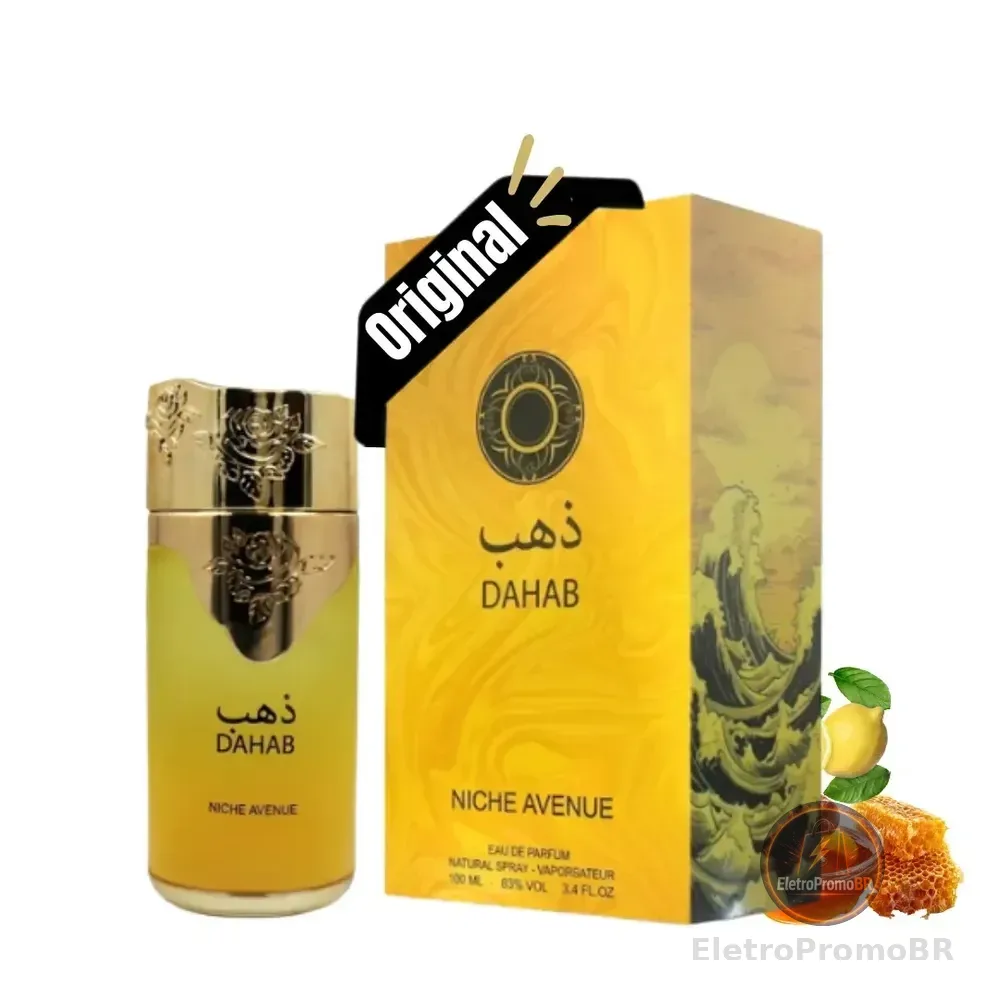 Perfume Árabe D'ahab Niche Avenue 100 Ml - Original Com Nf