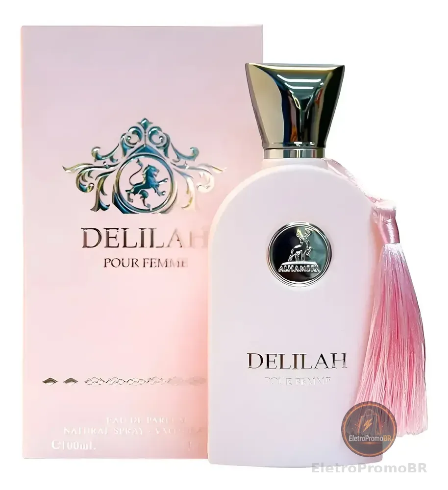 Perfume Delilah Árabe Maison Alhambra Pour Feminino 100ml