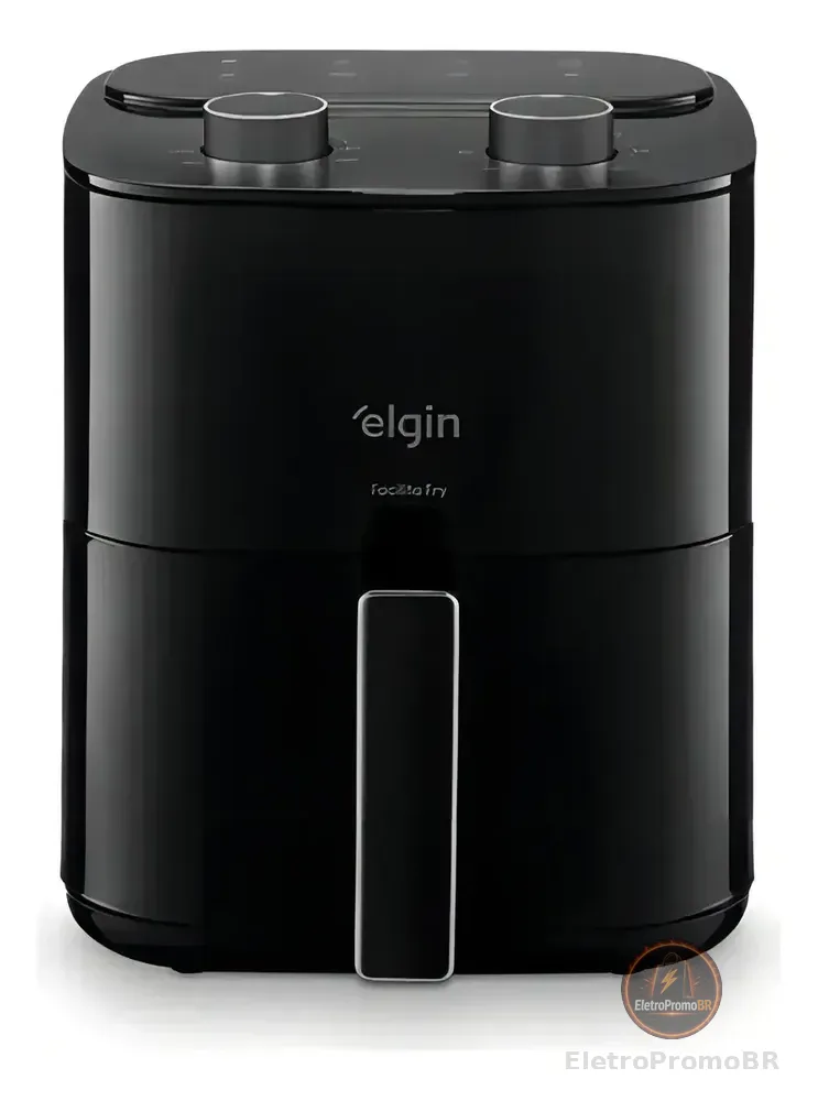 Fritadeira Elétrica Air Fry Elgin 3,5 Litros Preto 220v Preto 220v