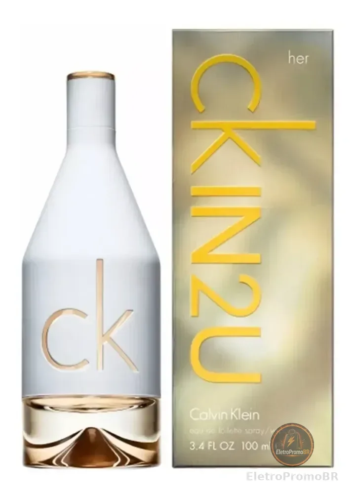 Perfume CK IN2U EDT Feminino 100ml Calvin Klein