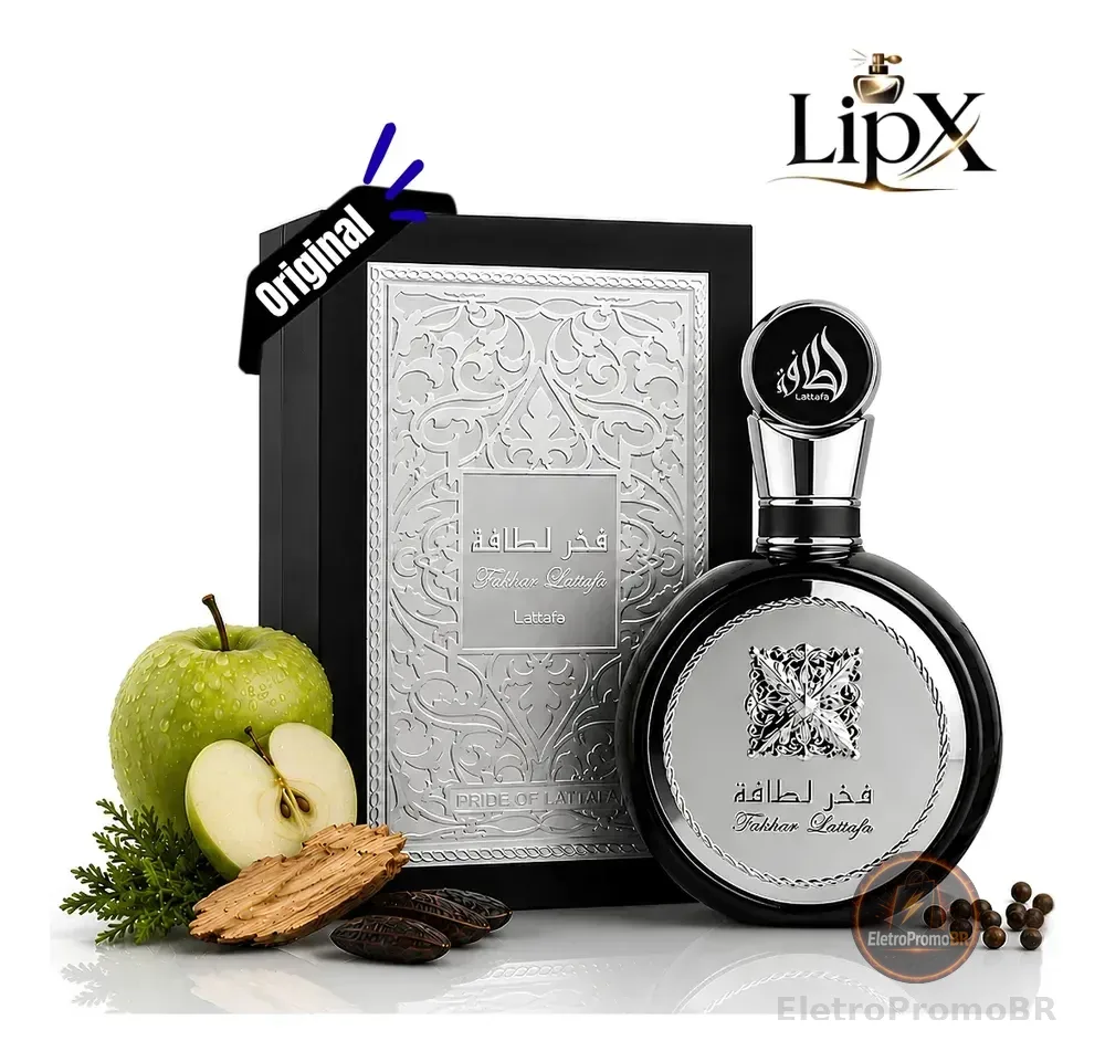 Perfume Árabe Masculino Fakhar Black Lattafa Edp 100ml
