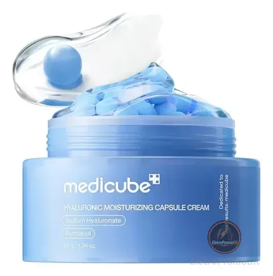 Creme Cápsula De Ácido Hialurônico Medicube Todo Tipo De Pele Dia/noite