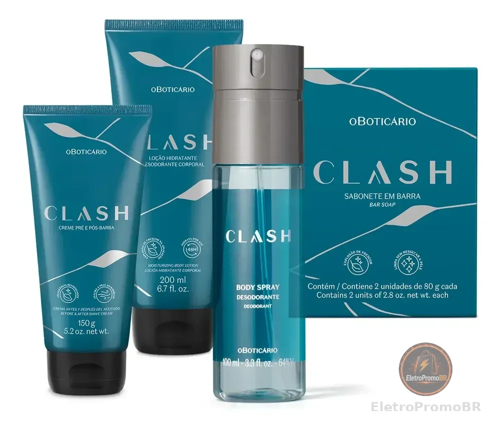 Clash De Sensações (4 Itens)