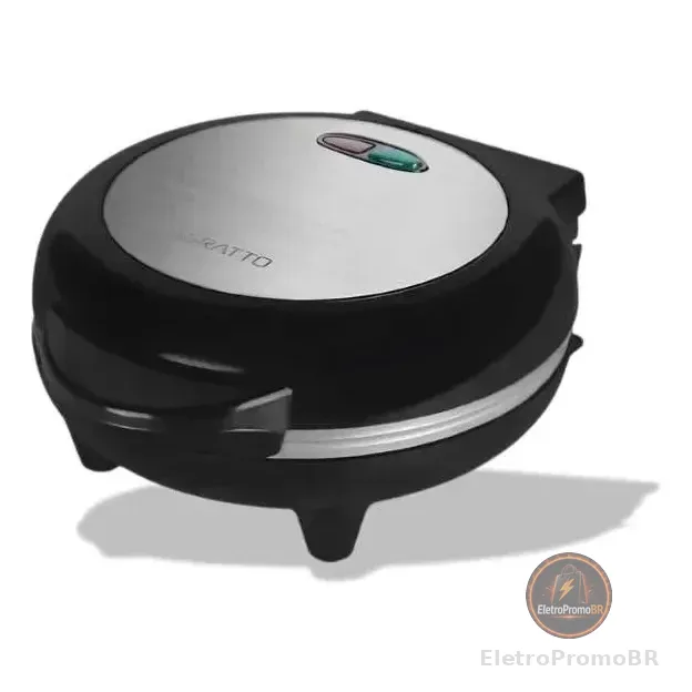 Omeleteira Antiaderente Elétrica Dupla 800w Mr. Cheff 110v Preto