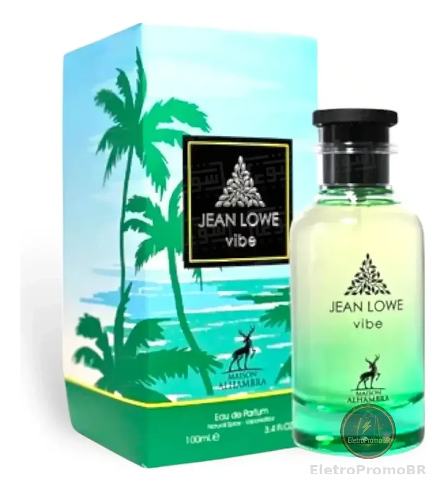 Perfume Árabe Maison Alhambra Jean Lowe Vibe 100ml