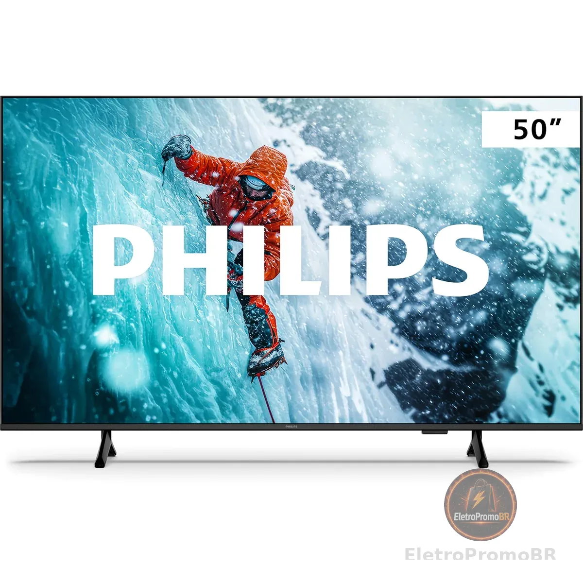 PHILIPS Smart TV, 50" 4K, 50PUG7300, Comando de Voz, Bluetooth, HDR, Dolby Atmos, HDMI, USB, Wi-Fi
