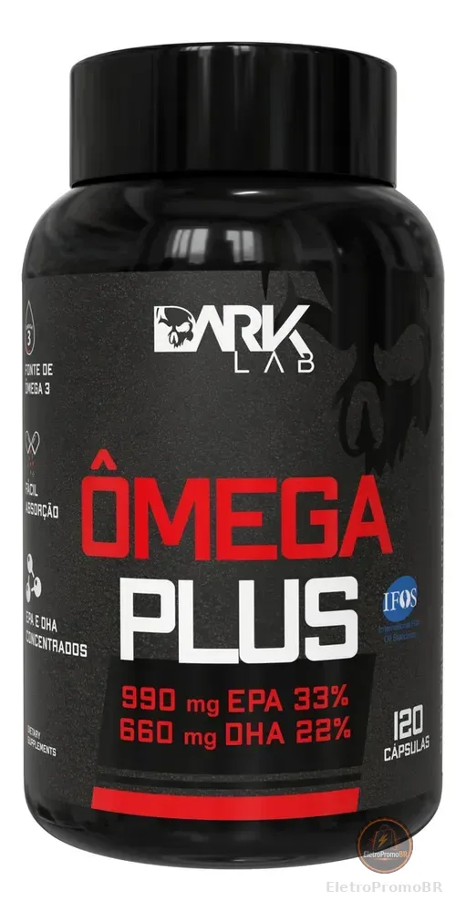 Omega Plus 120 Cápsulas Ômega 3 Dark Lab