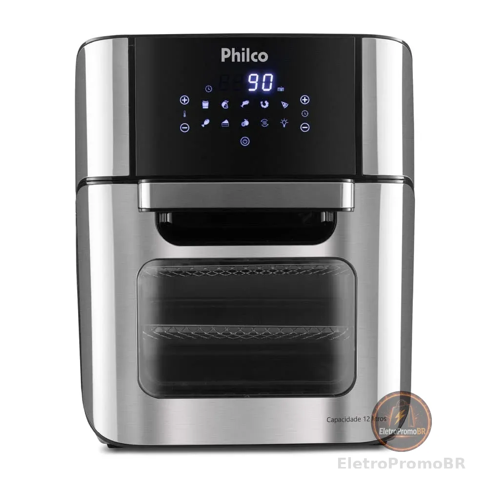 Fritadeira Philco Air Fryer Oven 12L PFR2200P - 127V