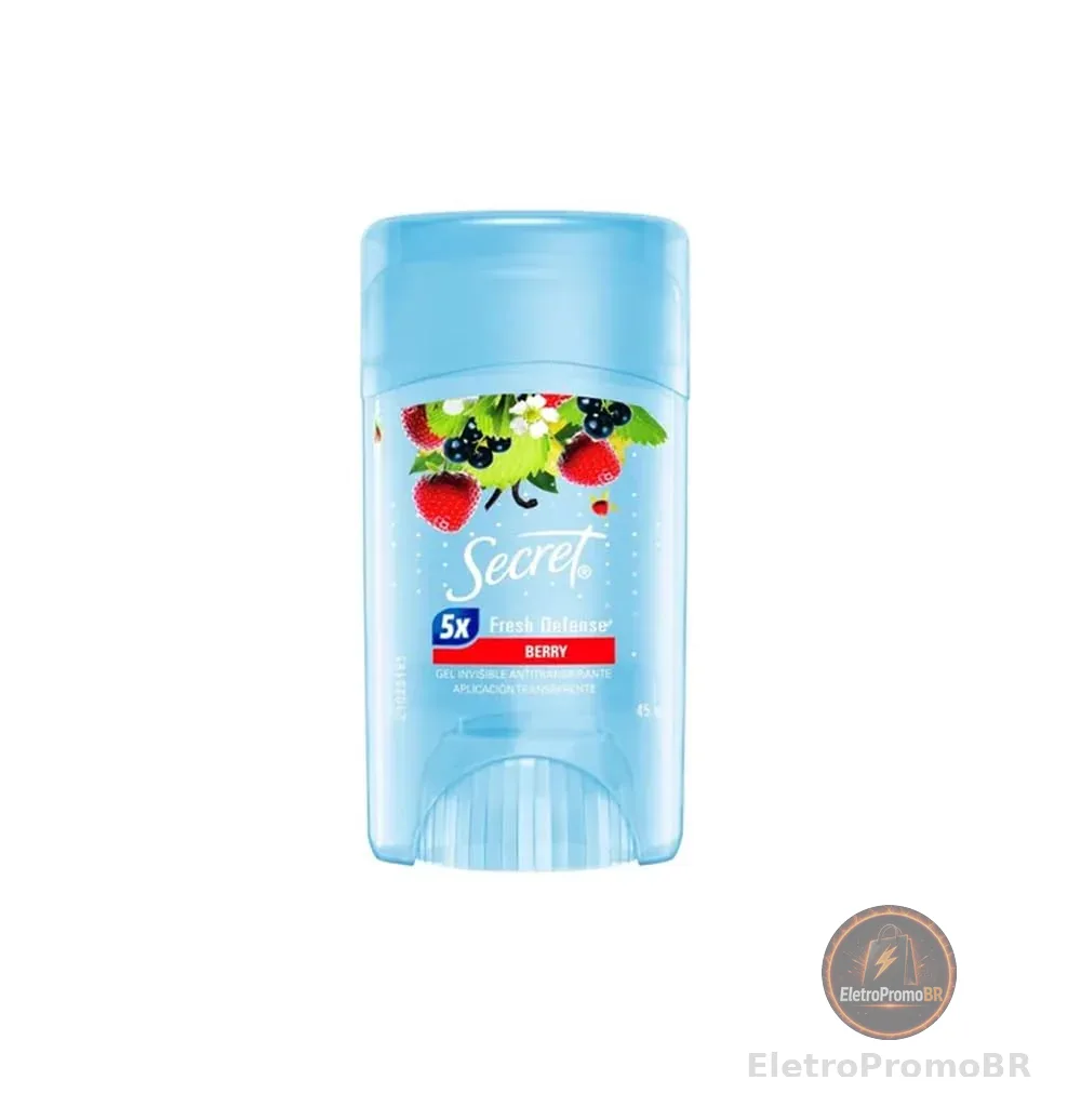 Secret Desodorante Antitranspirante em Gel Berry 45g