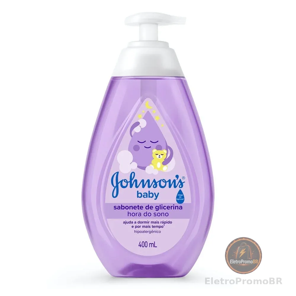 Johnson's Baby Sabonete Líquido Relaxante Hora do Sono, 400ml