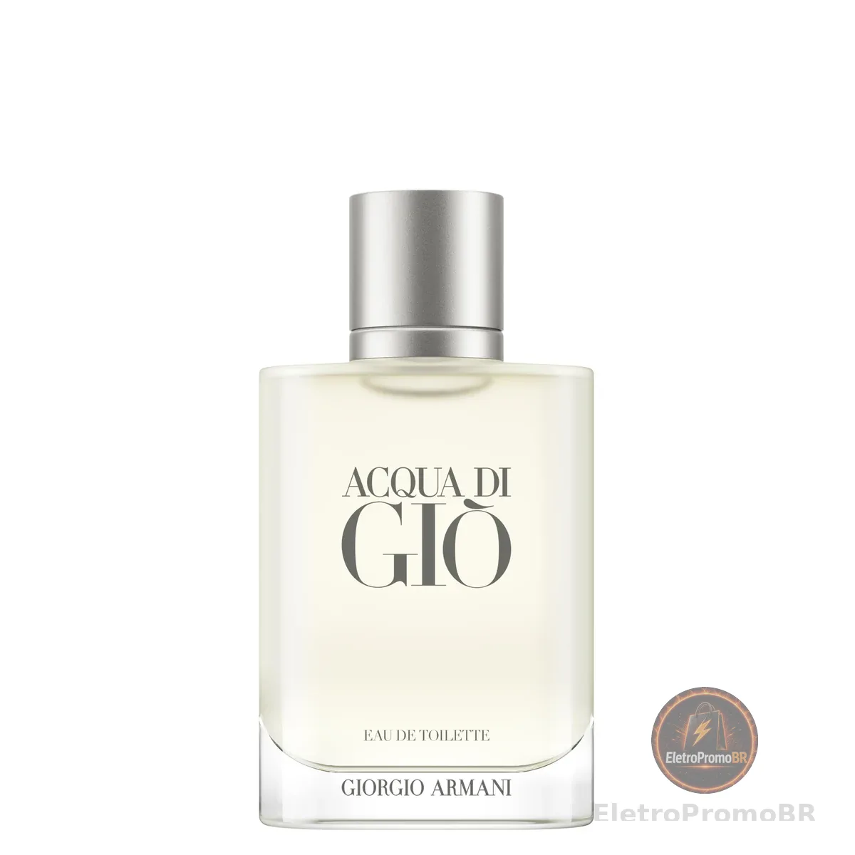 Armani Beauty, Acqua di Giò Eau de Toilette, Giorgio Armani, Perfume Masculino Refilável, Fragrância Cítrica, Aquática e Fresca com Notas de Bergamota, Cedro, Patchouli, Jasmim e Almíscar