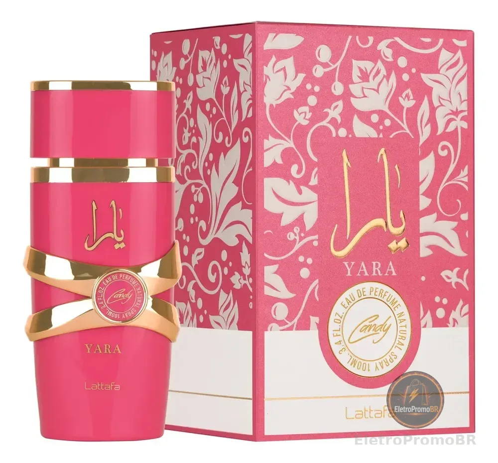 Perfume Árabe EDP Feminino Yara Candy 100ml - Lattafa