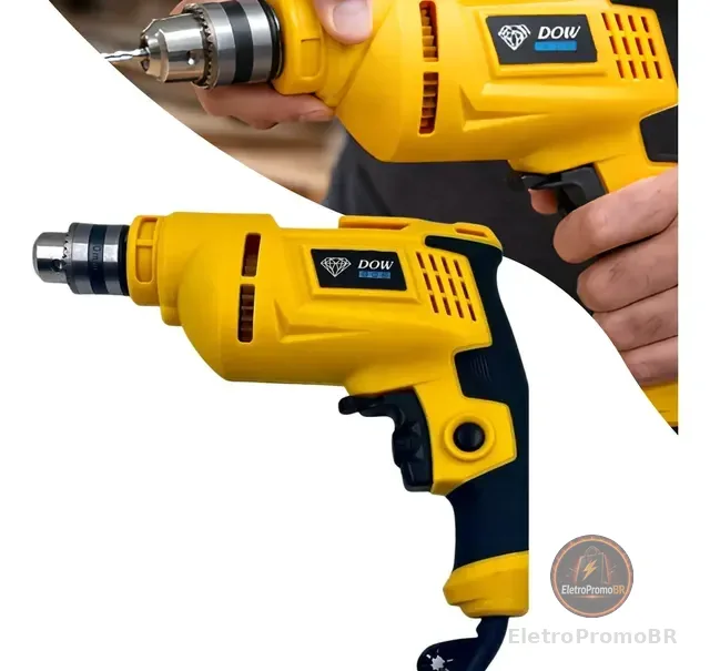 Furadeira Parafusadeira 850w Mandril Chave 10 Mm