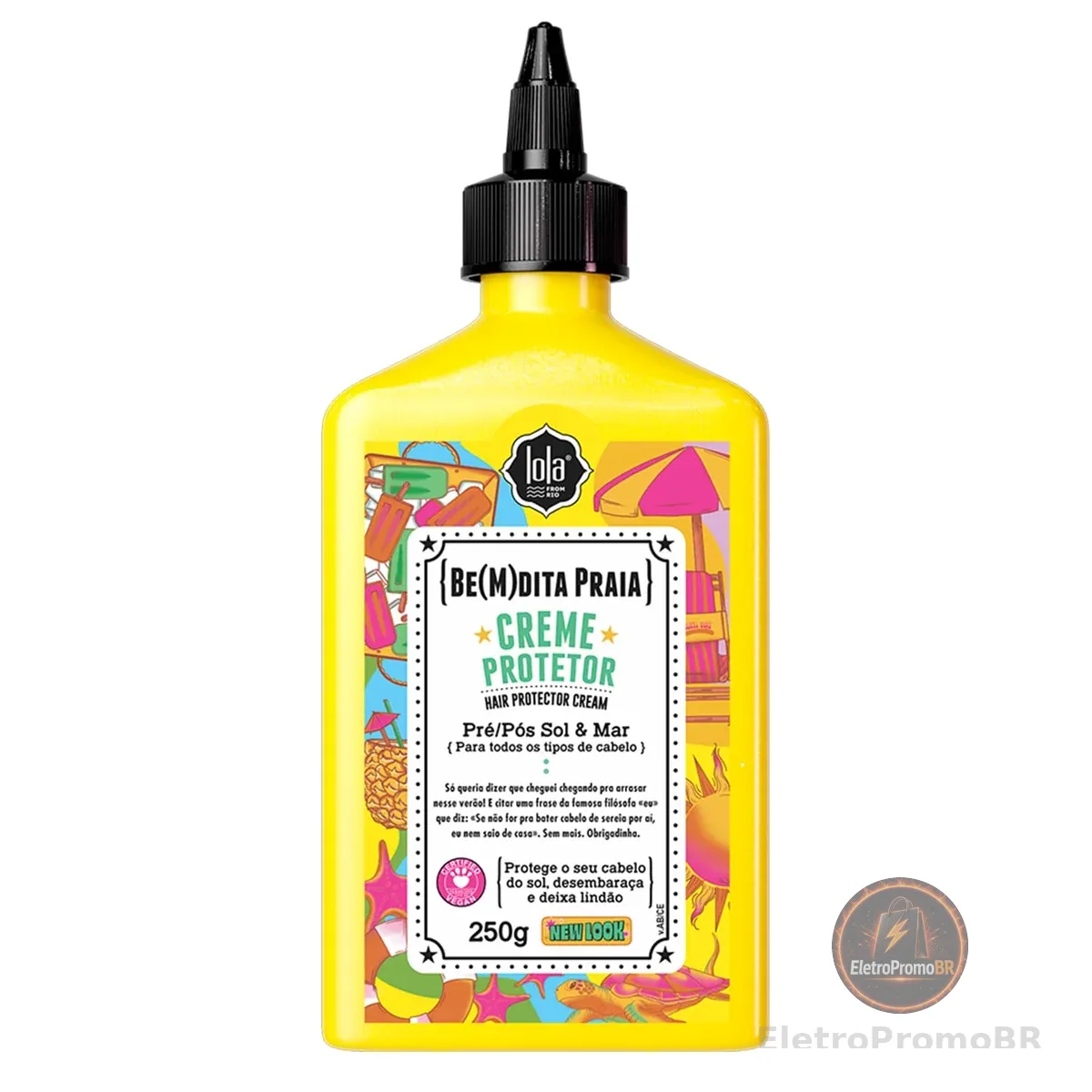 Bem dita Praia, Creme protetor, Lola Cosmetics