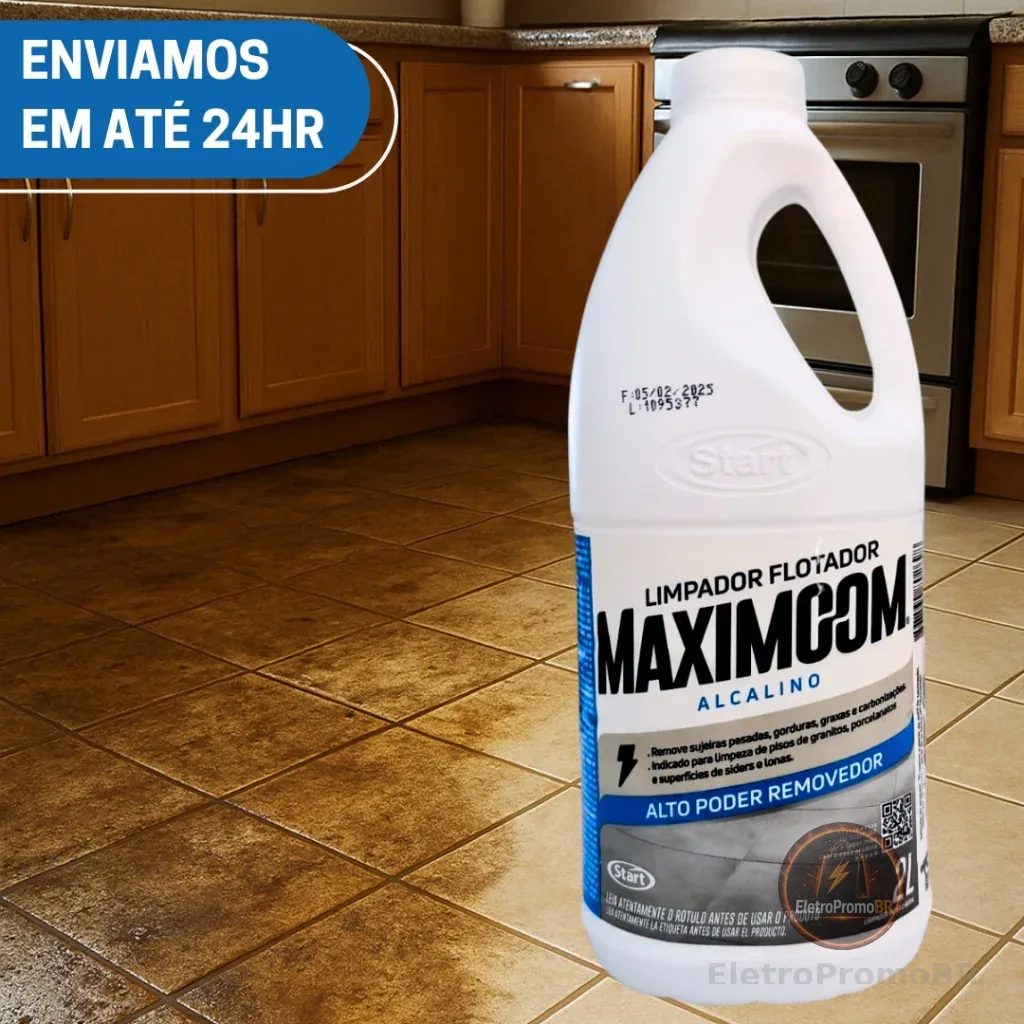 ‼️Limpador Flotador Concentrado 2L Limpeza Pesada Maximoom  Porcelanato Azulejos Gorduras‼️
