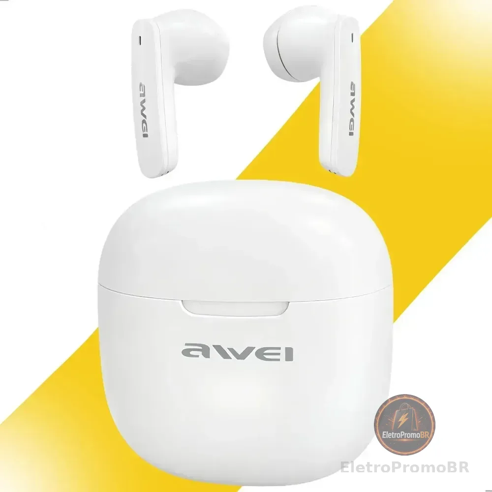 Fones De Ouvido Bluetooth Huawei T68 Enc 6.0 - Branco