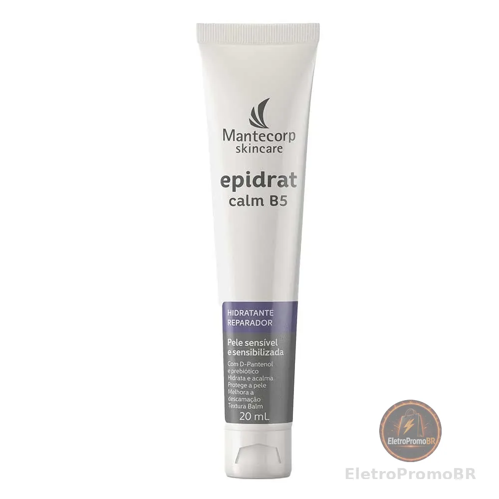 MANTECORP - Hidratante Epidrat Calm B5 - Hidrata e Acalma a Pele, Conforto Imediato, D-Pantenol