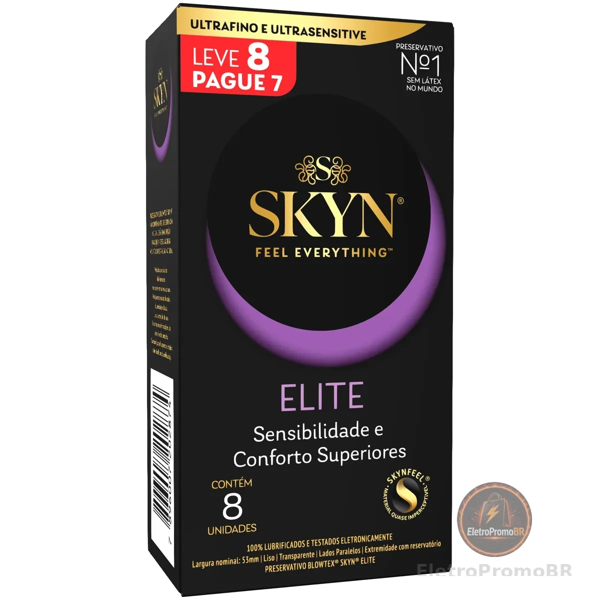 SKYN Preservativo Elite Leve 8 Pague 7 unidades