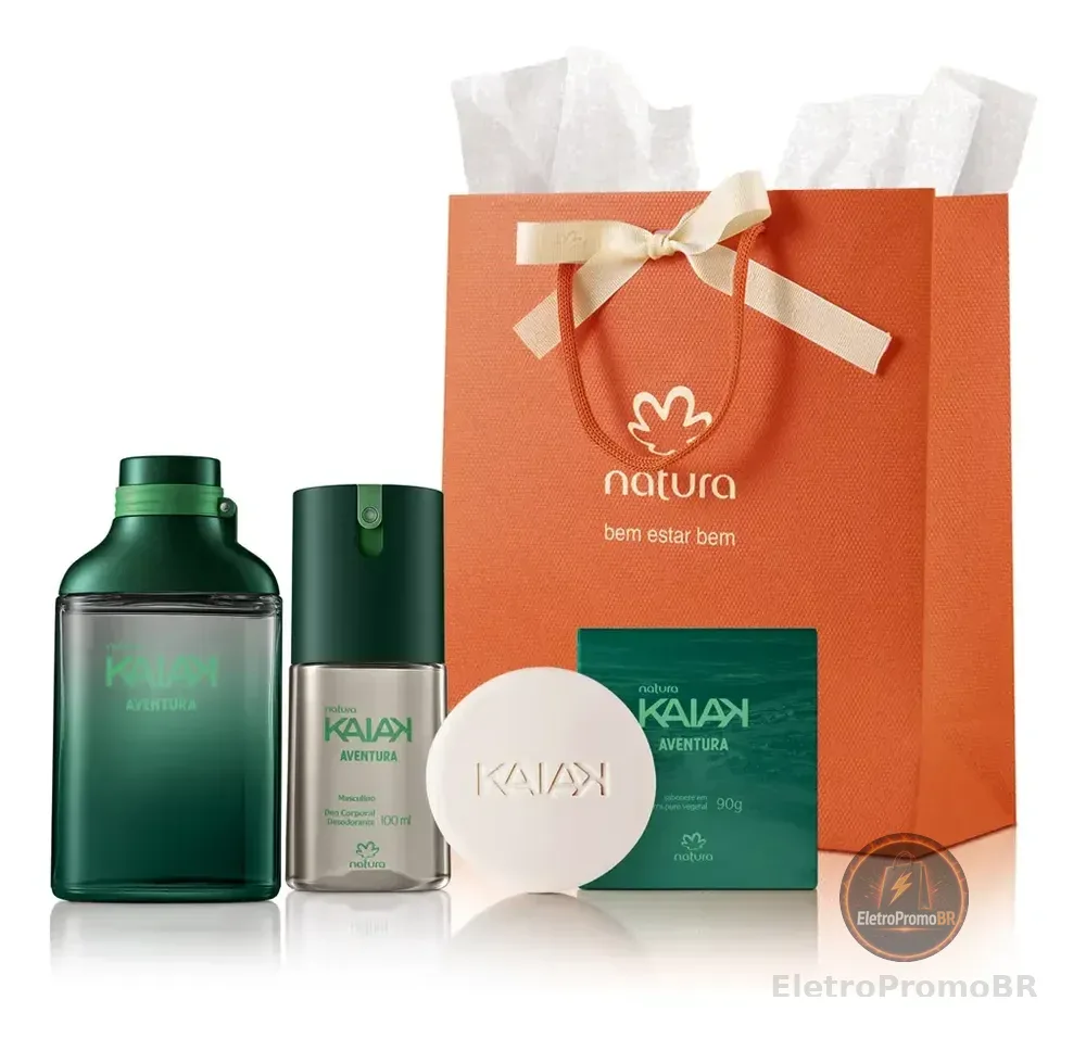 Presente Kaiak Aventura Masculino Natura - Promoção