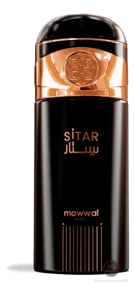 Perfume Árabe Mawwal Sitar Spray Feminino 250ml