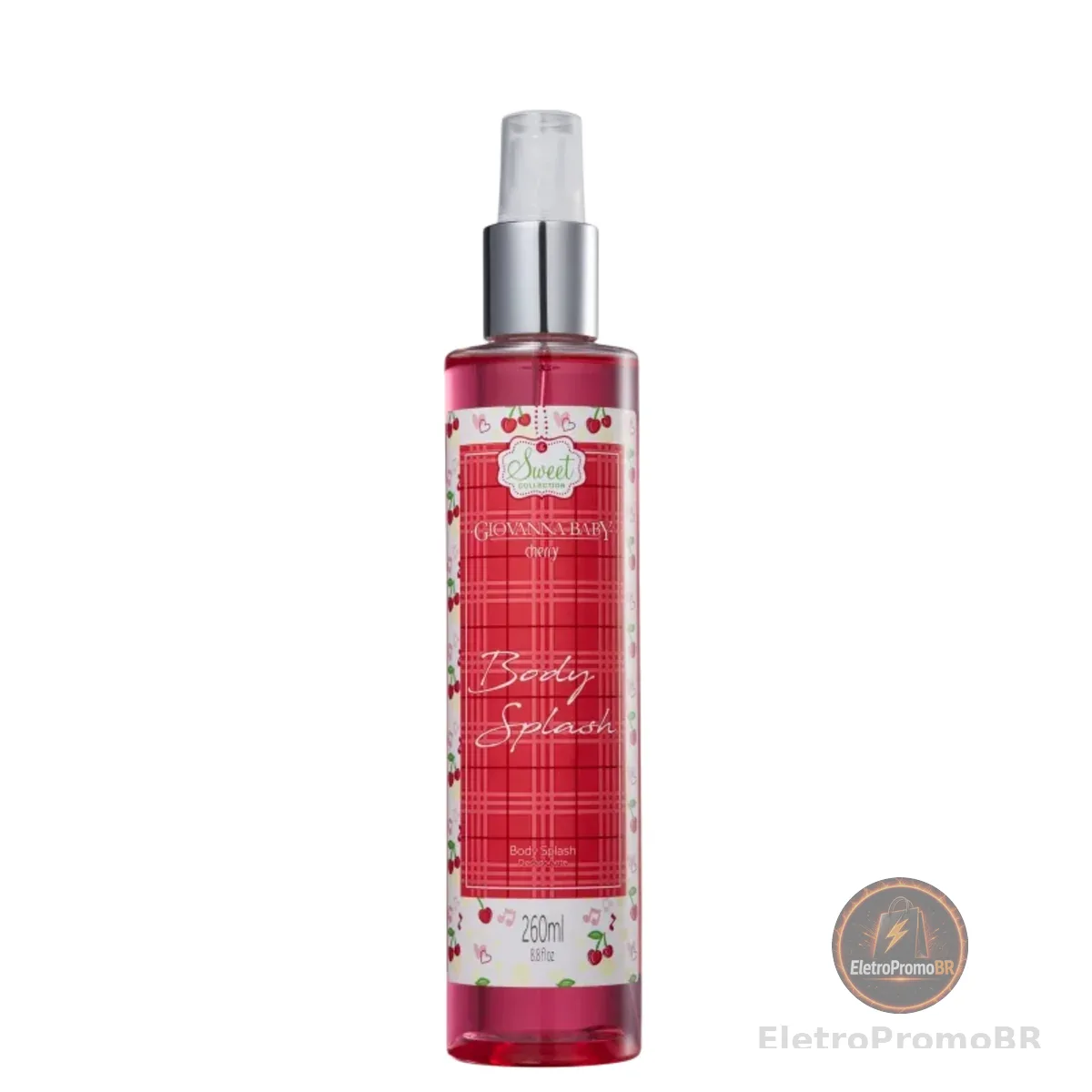 Giovanna Baby - Desodorante Corporal Giovanna Baby 260Ml Body Splash Cherry