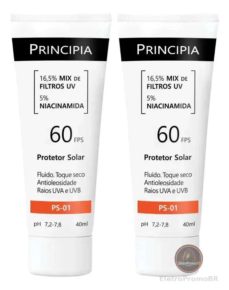 Principia Kit Protetor Solar Facial Ps-01 Fps60