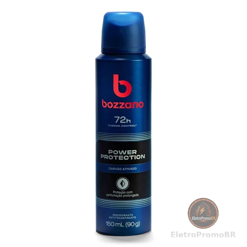 Bozzano Desodorante Aerossol Antitranspirante Masculino Power Protection 150Ml