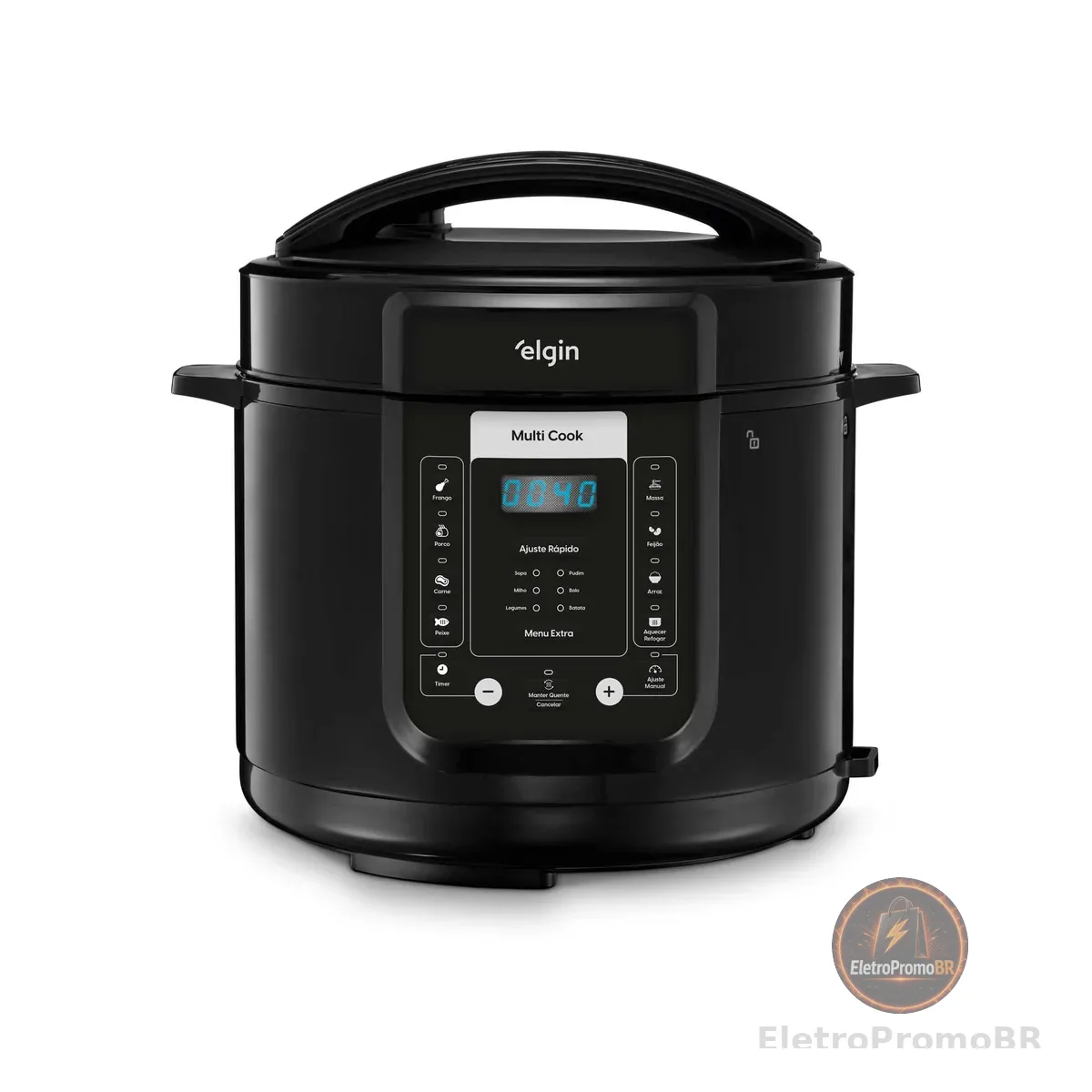 Panela de Pressão Digital Elétrica Multi Cook 5 Litros 220V Elgin