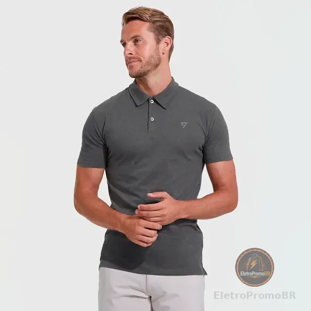 Camisas Masculinas Polo De Alta Qualidade Seven Line.