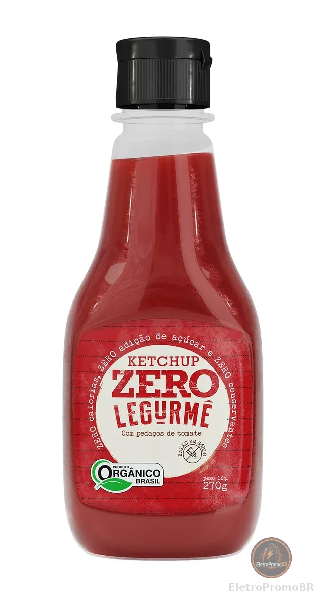 Legurmê Ketchup Orgânico Zero 270g