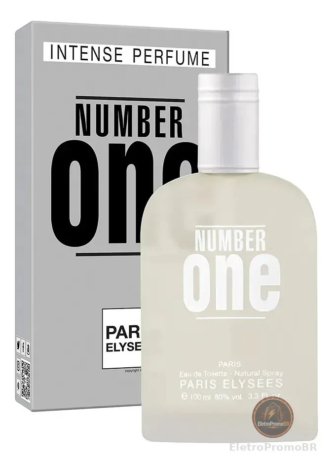 Perfume Number One Paris Elysees Unissex Intense 100ml