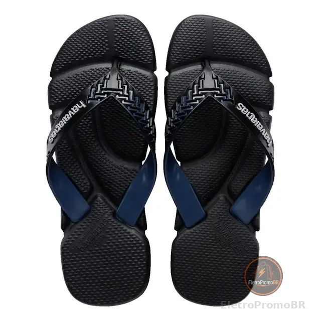 Chinelo Havaianas Masculino Power 2.0 Anatômica Massageadora