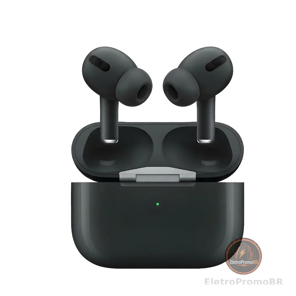 Fone Pro Sem Fio Som HiFi 8D Pop-Up Automático Toque Inteligente Bateria 5–7h Bluetooth Universal