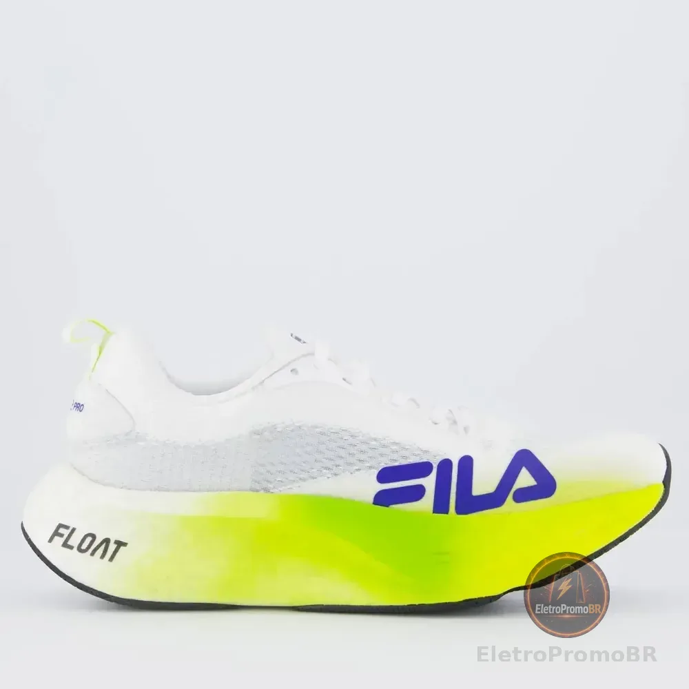 Tênis Fila Float Maxxi 2 Pro Ii Feminino Branco E Verde Branco - 36,0 Br