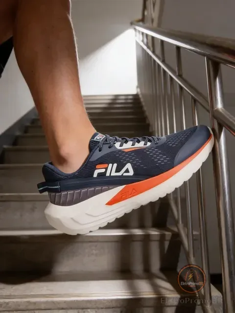 Tênis Diffusion Fila Masculino Corrida Confortável Macio