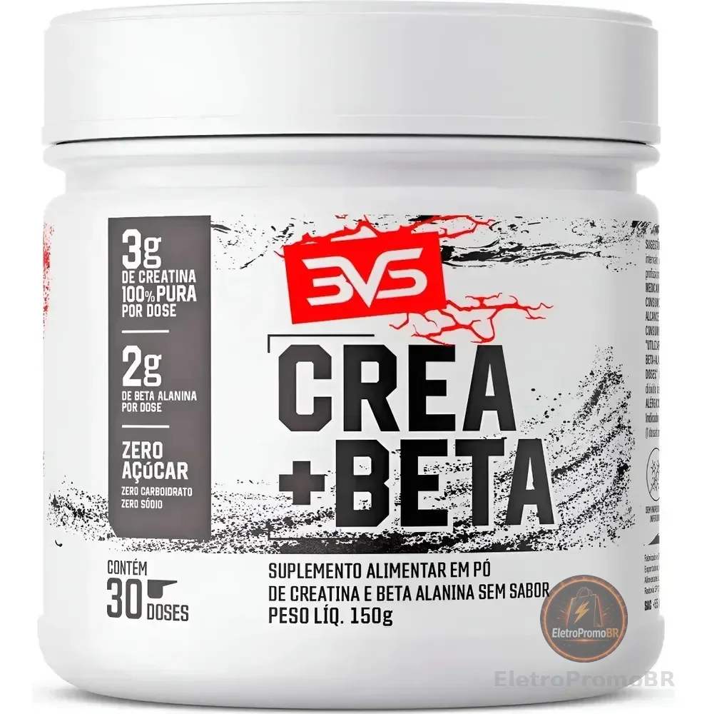 Creatina + Beta Alanina - Fórmula Avançada Para Treinos De Alta Intensidade com Zero Carboidrato - 150g