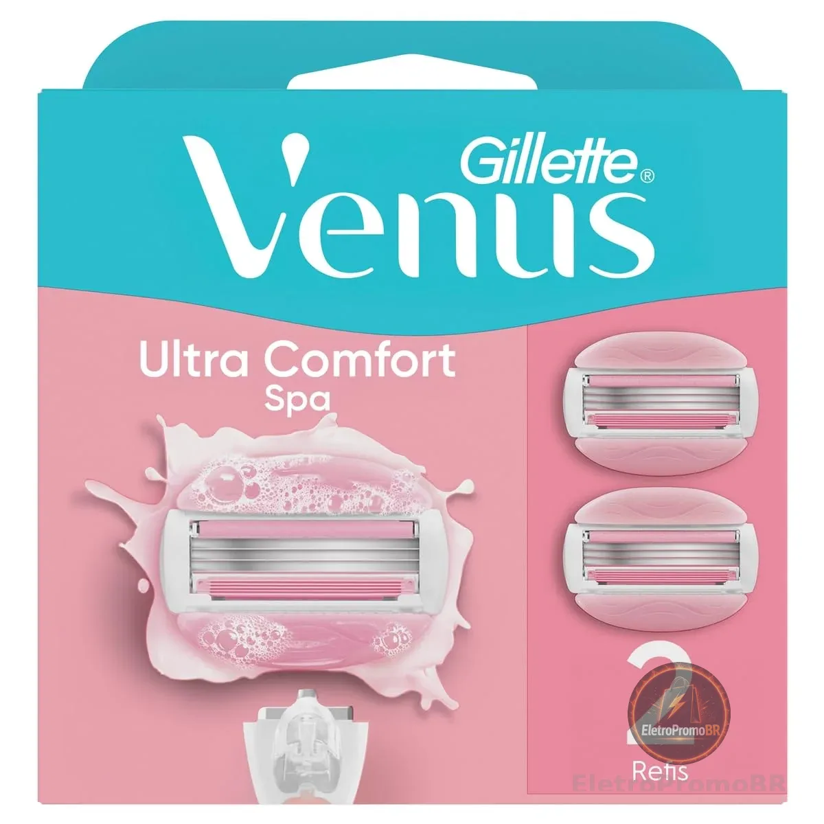 Gillette Venus Ultra Comfort Spa Carga para Aparelho 2 Unidades