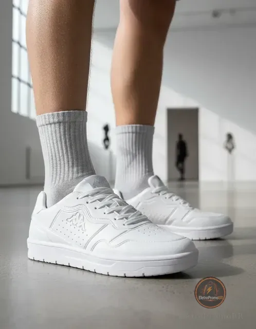 Tênis Casual Kappa Zenit Masculino Unissex Conforto