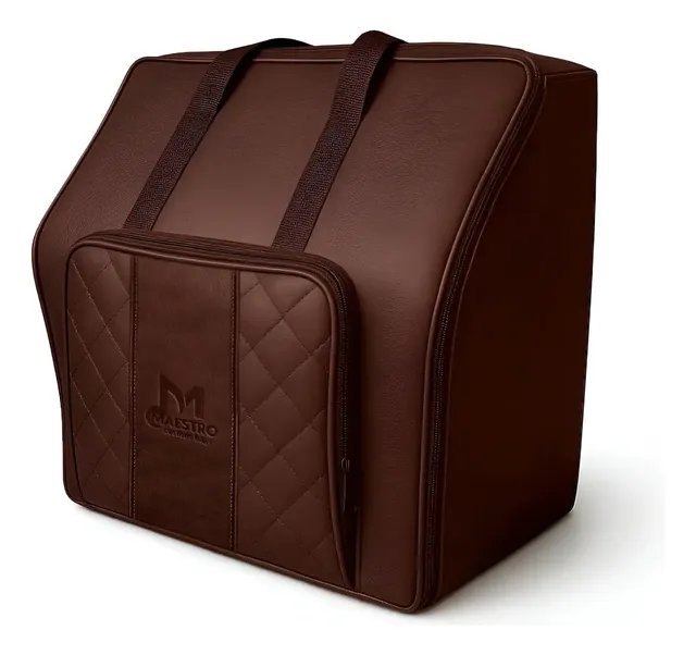 Bag De Acordeon 80 Baixos Em Couro Ecológico Maestro Custom