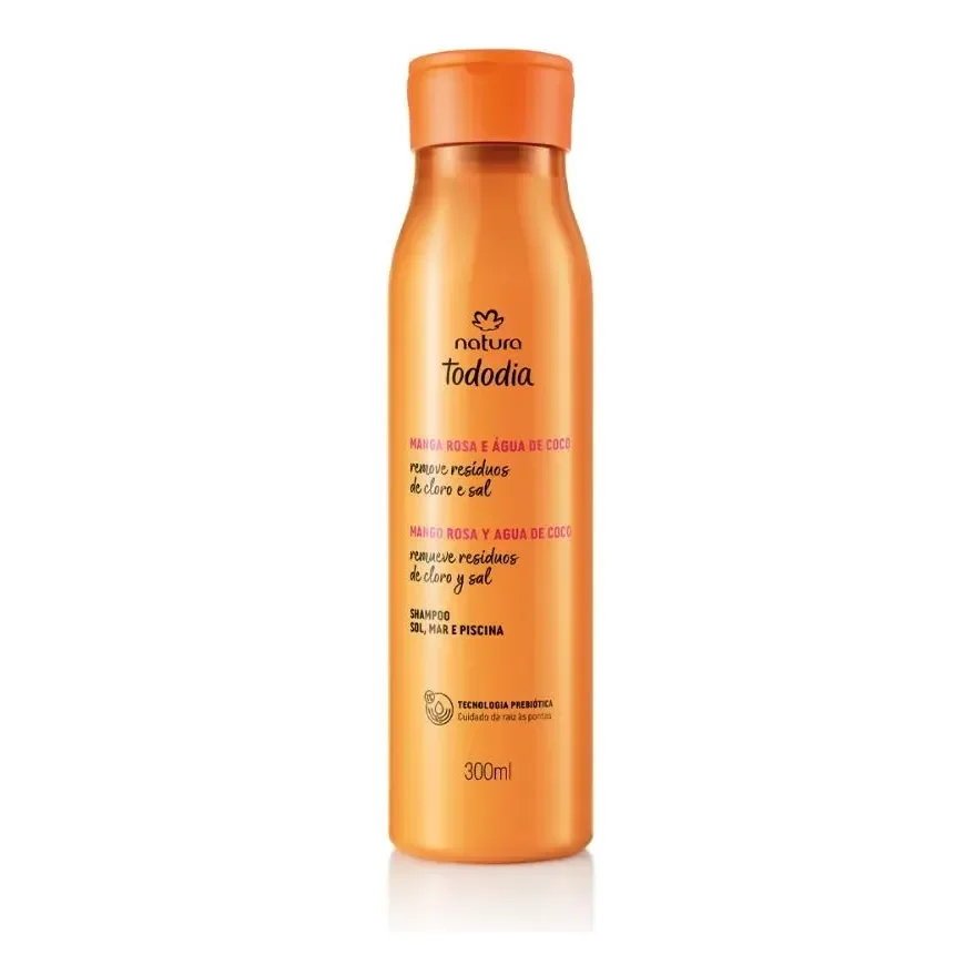 Shampoo Natura Tododia Manga Rosa E Água De Coco 300ml