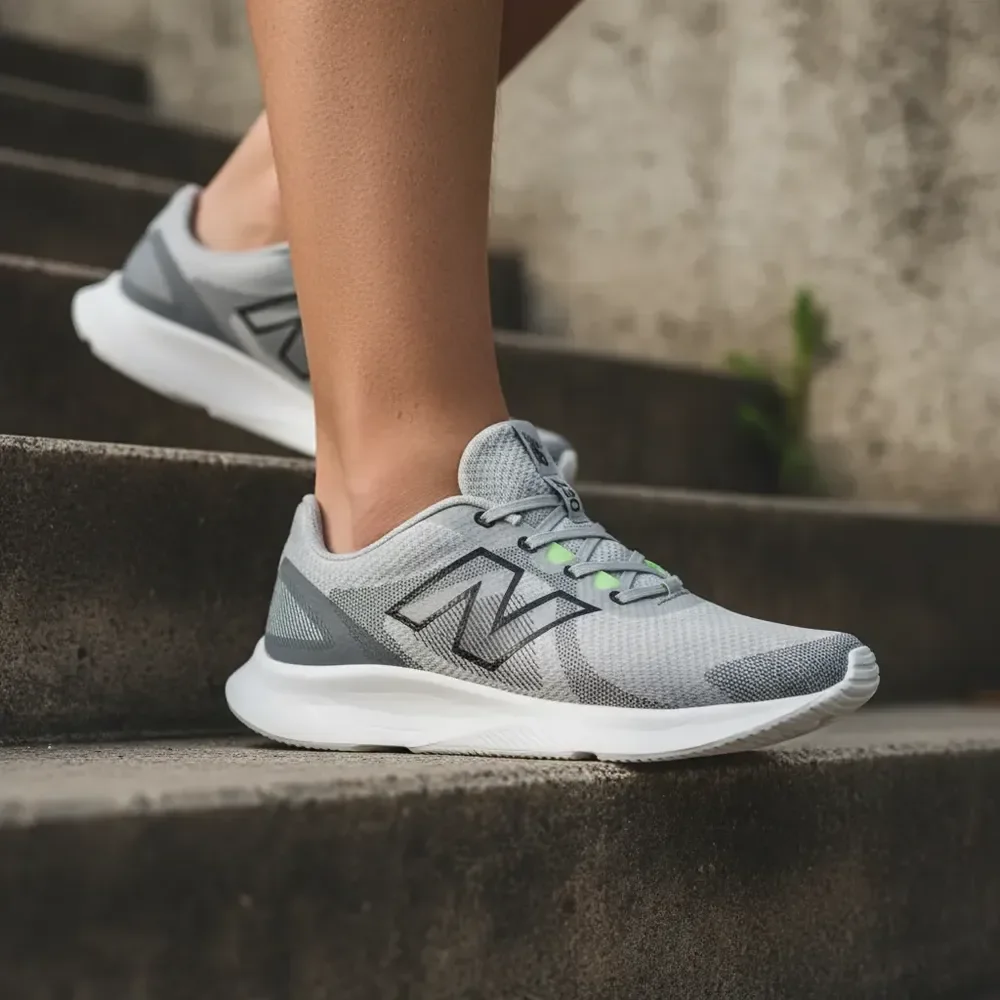 Tênis New Balance 430 V4 / Original / Unissex / Profissional Cinza/verde Claro 41 Br