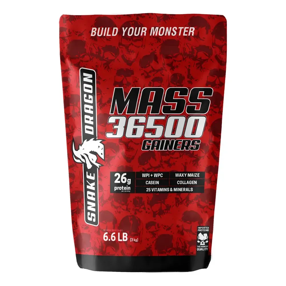 Hipercalórico Furious Nutrition Mass 36500 3kg Sabor Chocolate