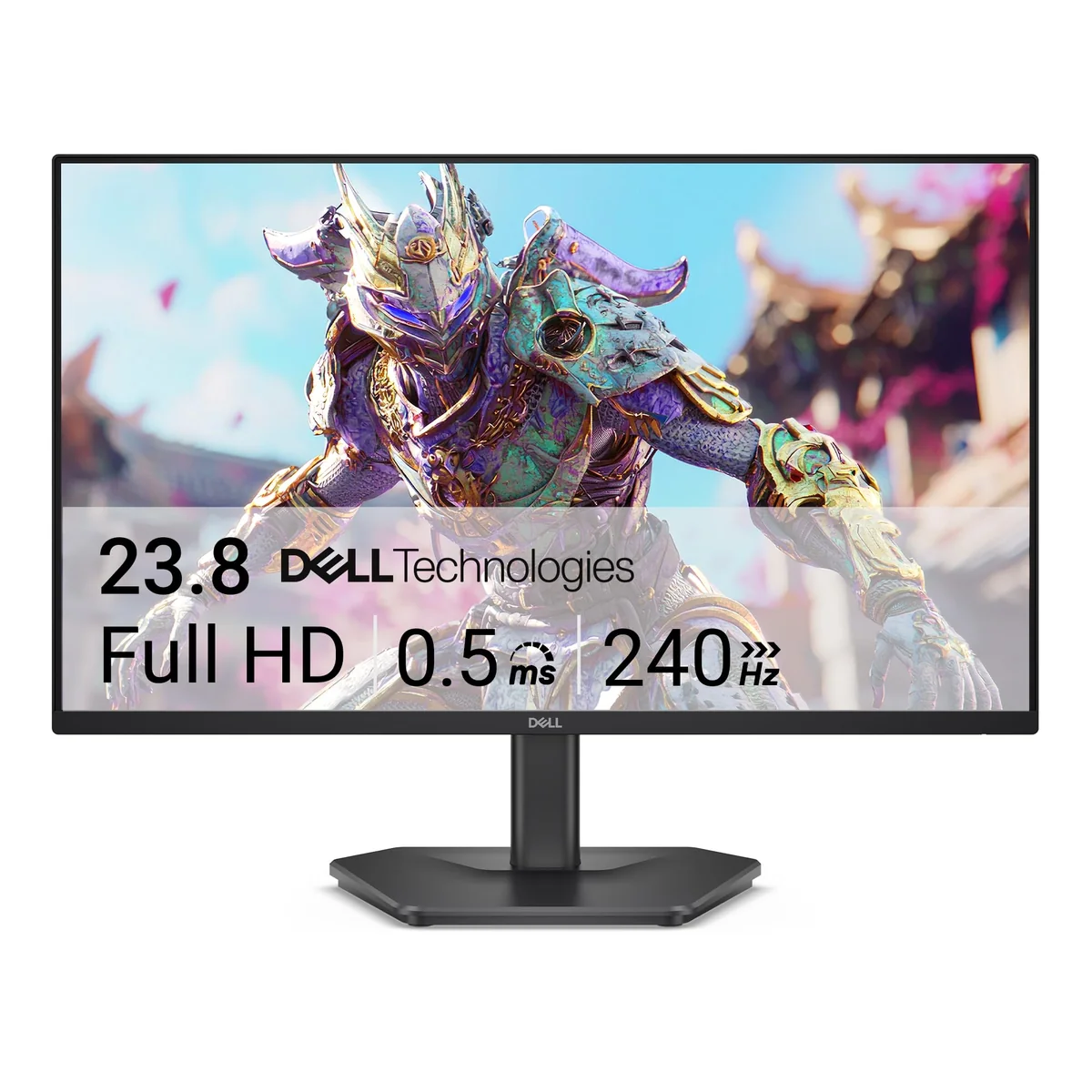 Monitor Dell 24, Fhd (1920 x 1080), 240 Hz, Ips, Se2426hg | 1000:1 de contraste, Brilho de 300 nits, 99% sRGB, Anti-Ofuscante, HDR10, VESA 100 x 100, Peso 2,72 kg