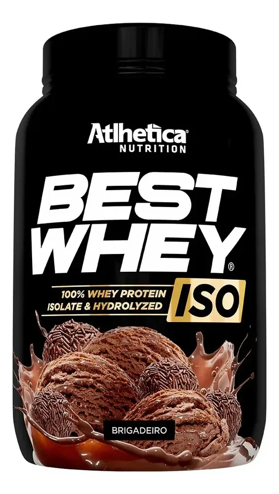 Whey Protein Iso Atlhetica Brigadeiro 900g Suplemento Pó