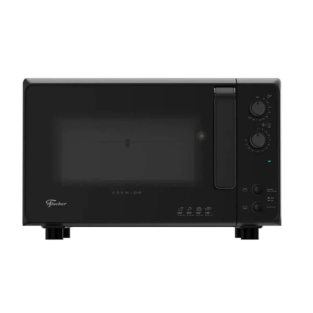 FISCHER FORNO ELÉTRICO BANCADA PREMIER BLACK 48L 220V - 29420-70308
