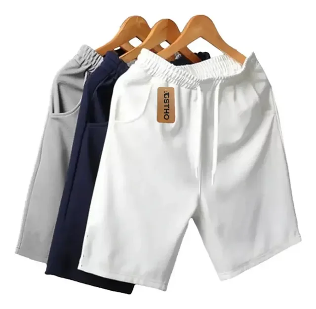 Kit 3 Peças Bermuda Moletom Para Academia Moletinho Moleton