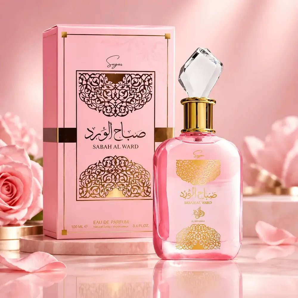 Perfume Árabe Sabah Al Ward Sugar Eau De Parfum 100 Ml