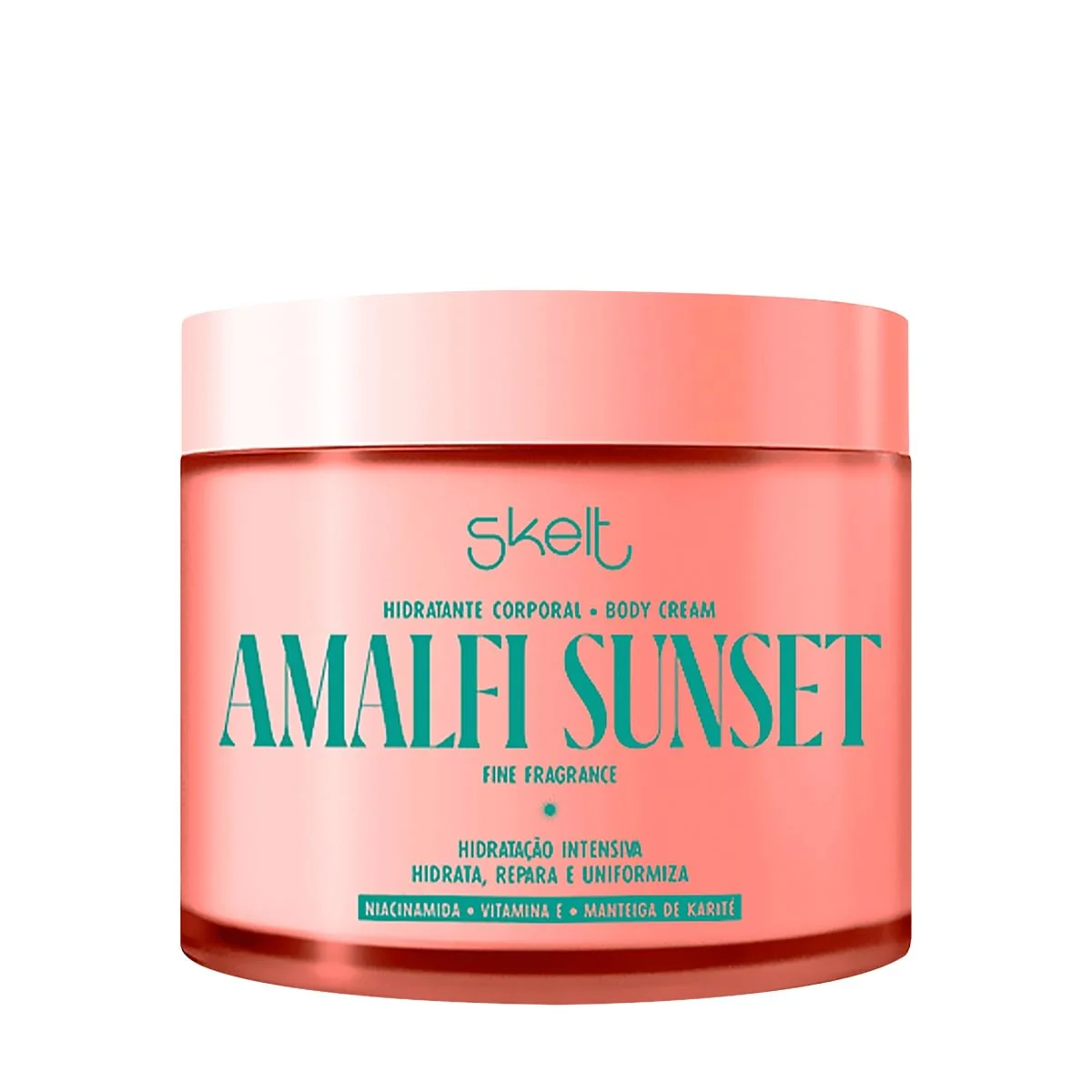 Skelt Hidratante Amalfi 200g, Hidrata o Corpo, Vitamina E, Manteiga de Karité, Pele Hidratada por 48 Horas, Rápida Absorção, Renovação Celular, Maciez, Todos os Tipos de Pele
