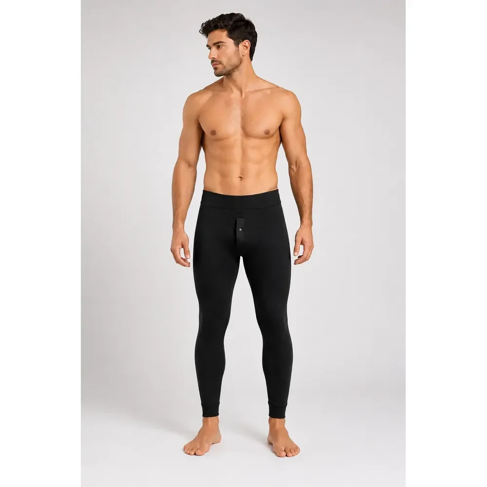 Calça Térmica Flanelada Motoqueiro Peluciada  Preto 36 Ao 44